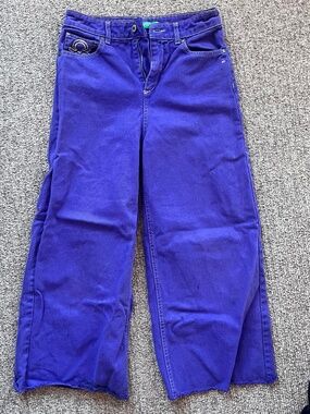SM VTG United Colors of Benetton cropped mid-raise wide-leg pants